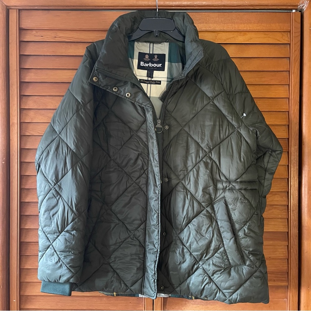 Barbour Hoxa Quilted Jacket. Size 14 Women
#107